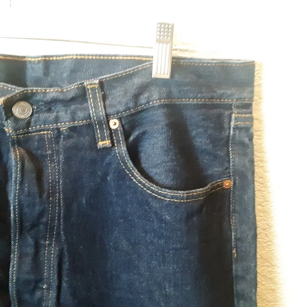 Levi Strauss & Co. 501 Button Fly Denim 5-Pocket Jeans Levis Men's 36Wx32L